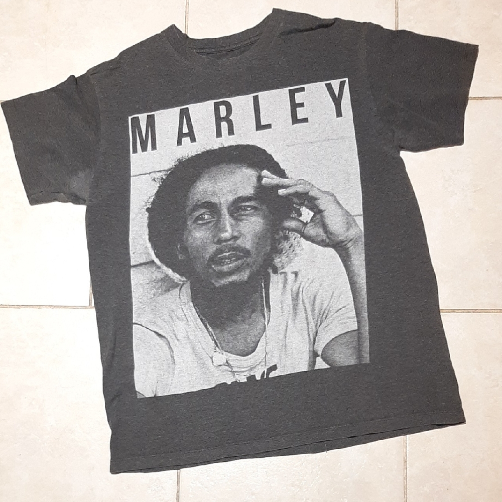 Zion☮ROOTSWEAR UNISEX Charcoal Graphic Tee SIZE Medium